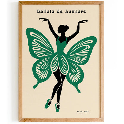 Ballets de Lumière Paris 1992 Music Print