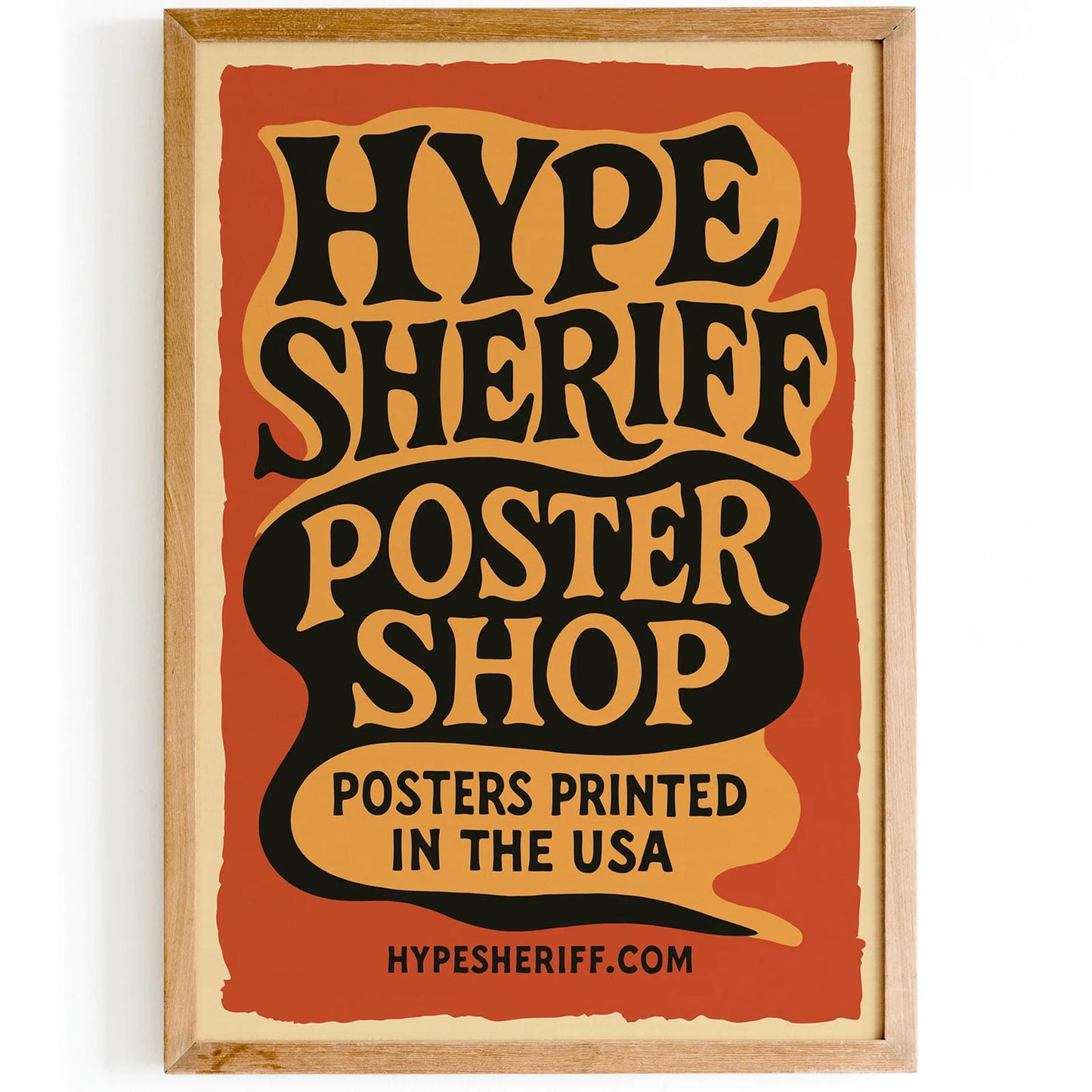 Retro HypeSheriff Poster Shop