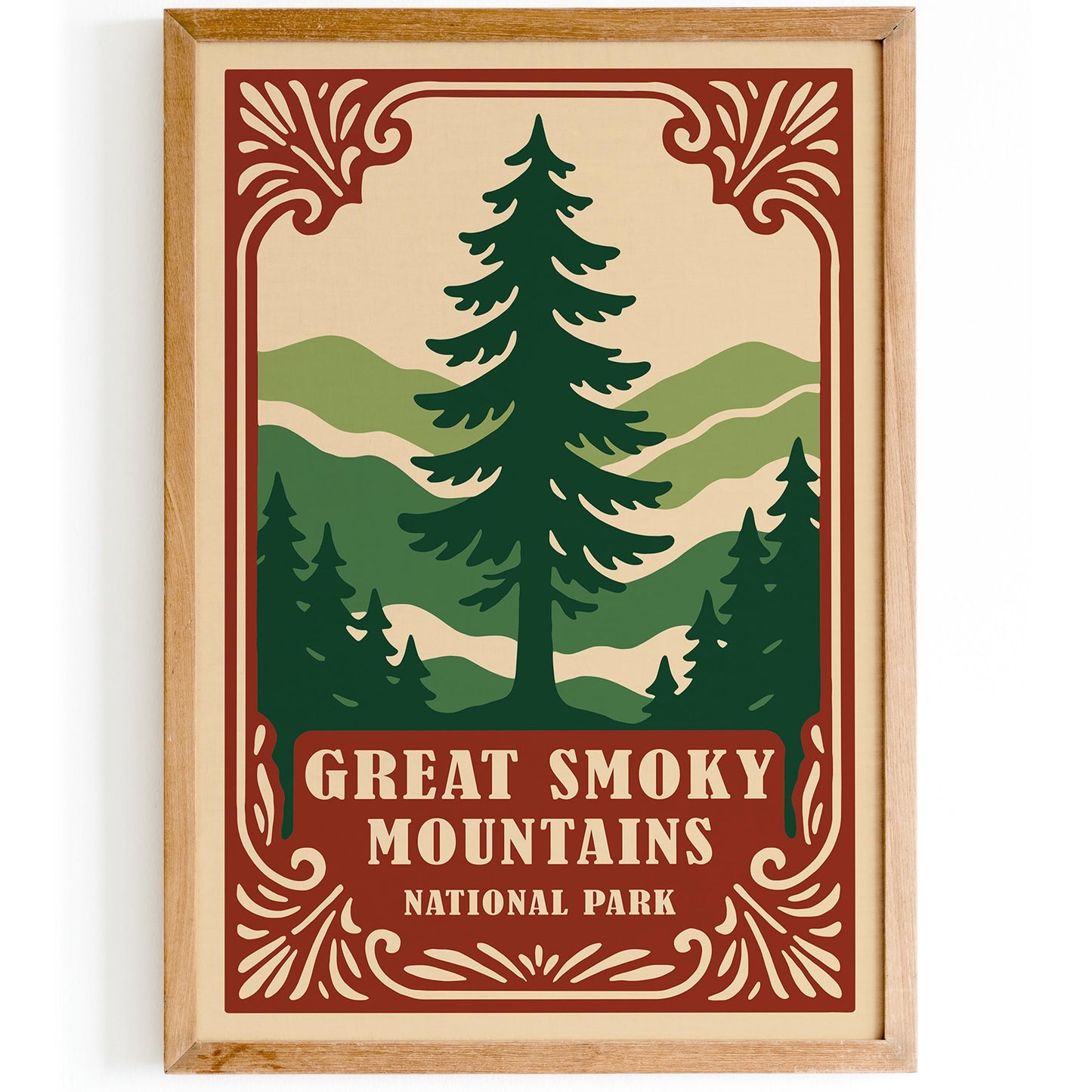 Great Smoky Mountains National Park Poster