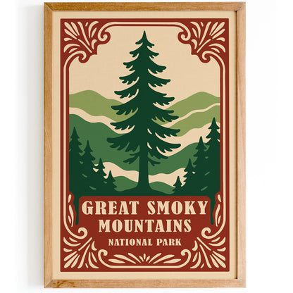 Great Smoky Mountains National Park Poster