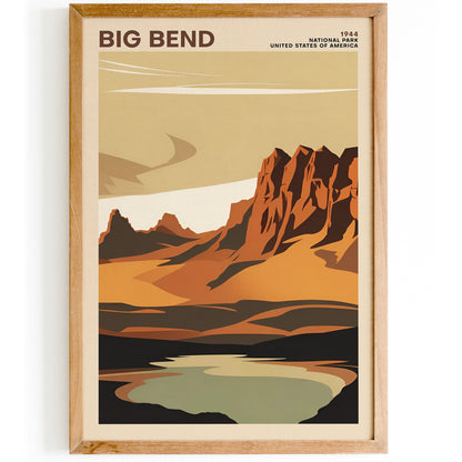 Big Bend National Park Poster