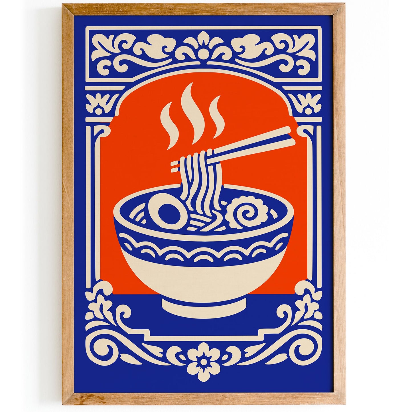 Ramen Bowl Poster - Japanese Food Wall Art