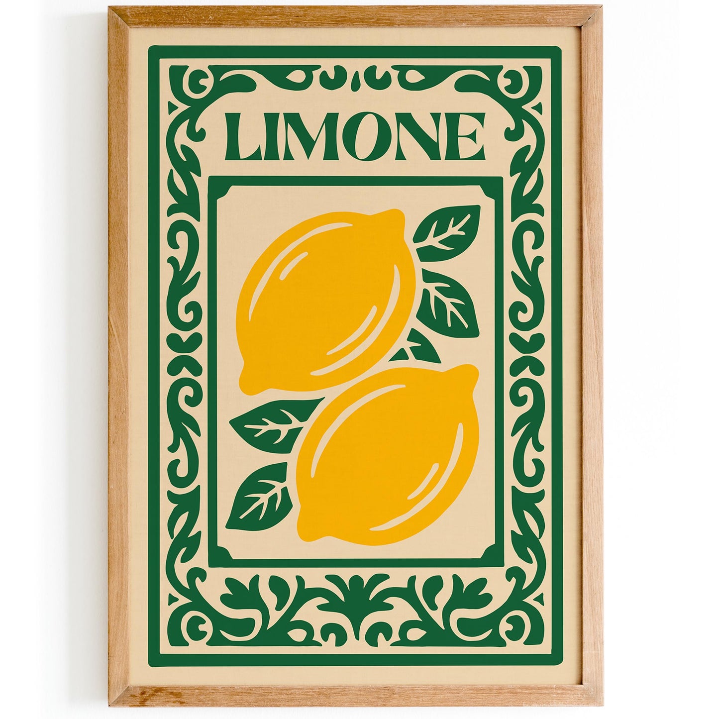 Limone Kitchen Poster 2026