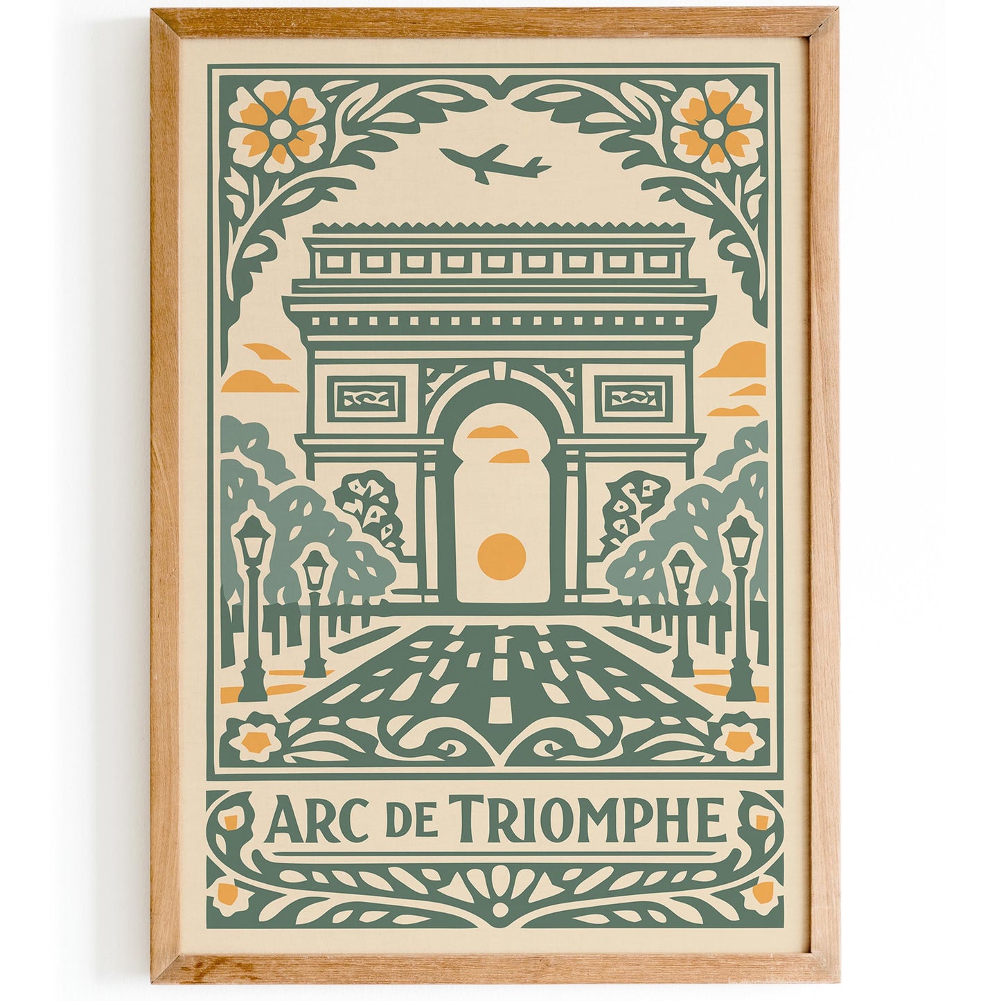 Arc de Triomphe Paris Poster