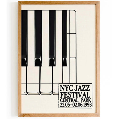 NYC Jazz Festival Poster Print