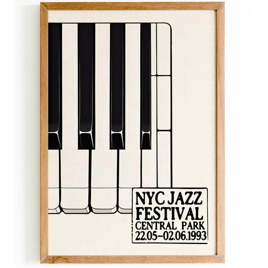 NYC Jazz Festival Poster Print