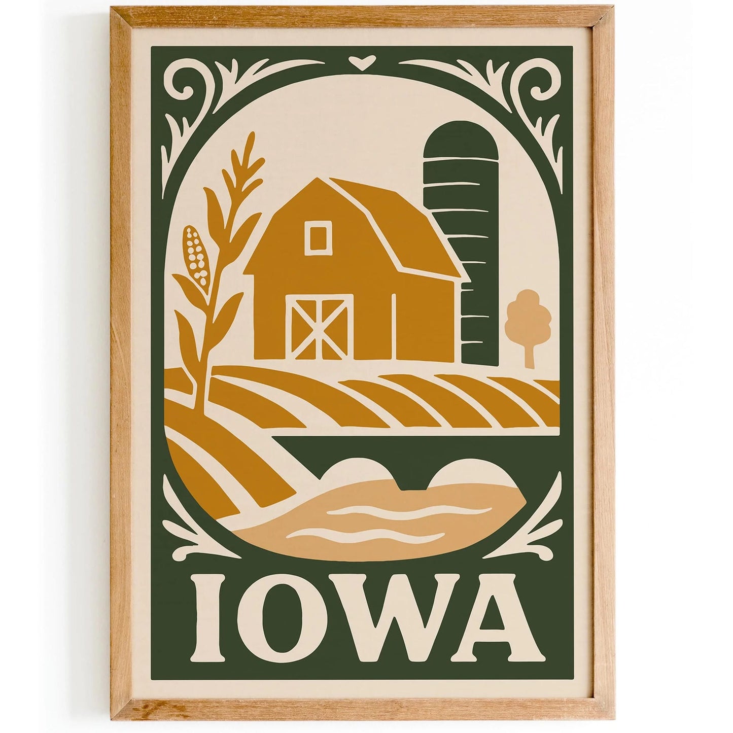 Iowa Travel Poster