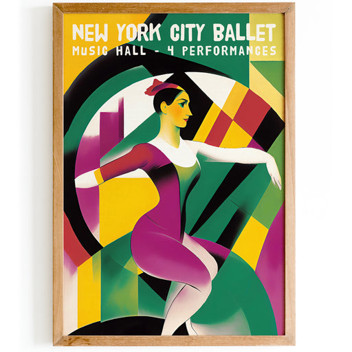 NYC Ballet Poster
