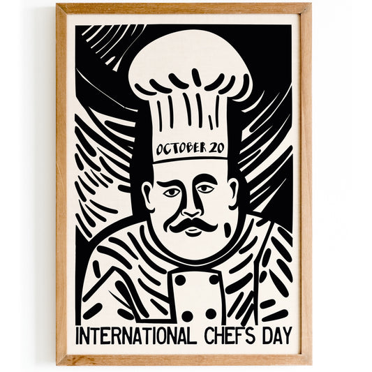 International Chefs Day Art Print