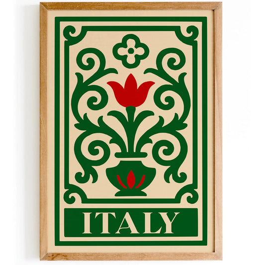 Italy Travel Poster - Italian Home Decor
