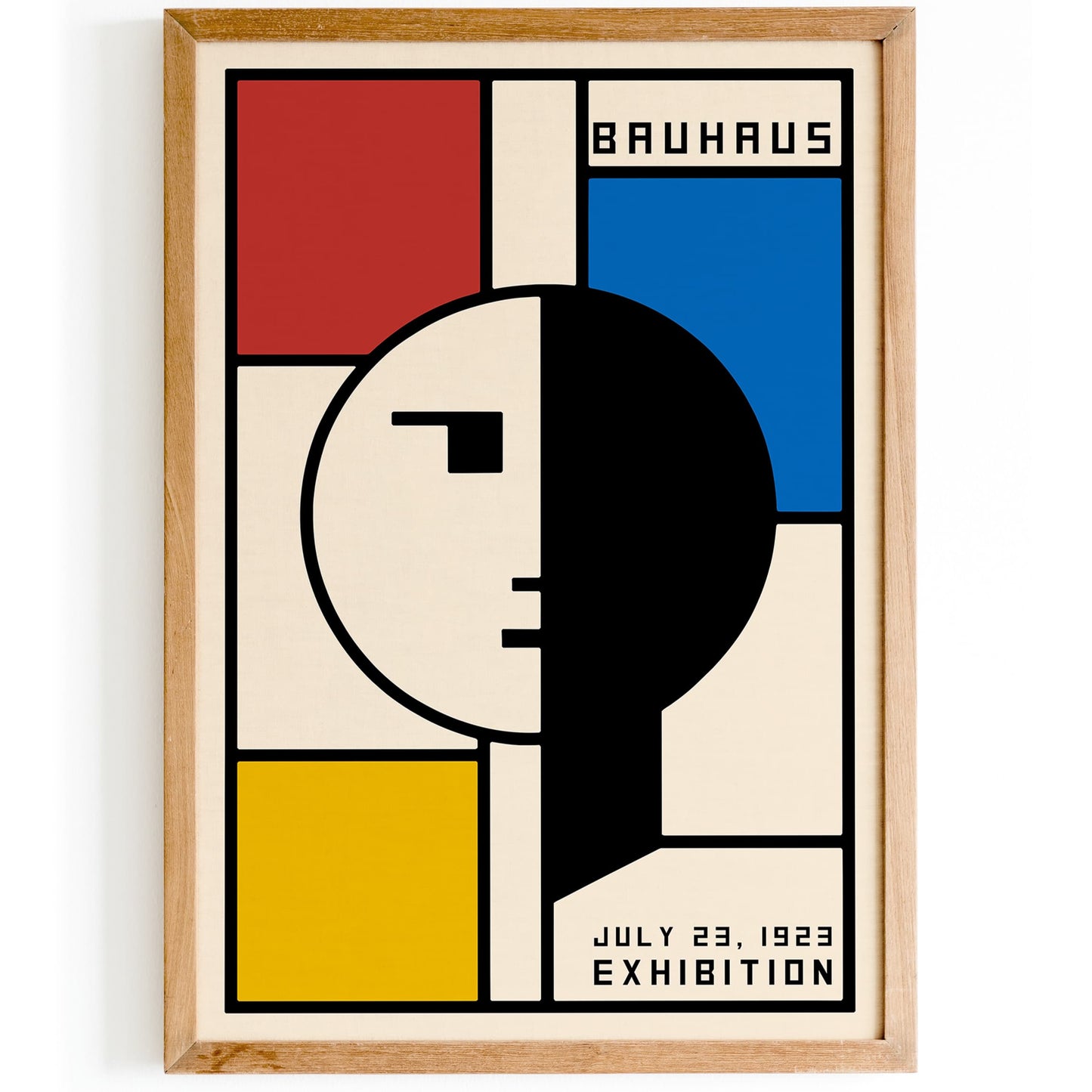 Bauhaus 1923 Exhibition - Modern Art Wall Print
