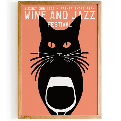 Wine and Jazz 1999 NYC Festival Poster