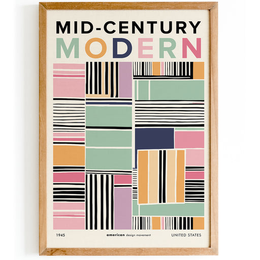 Mid-Century Modern Poster