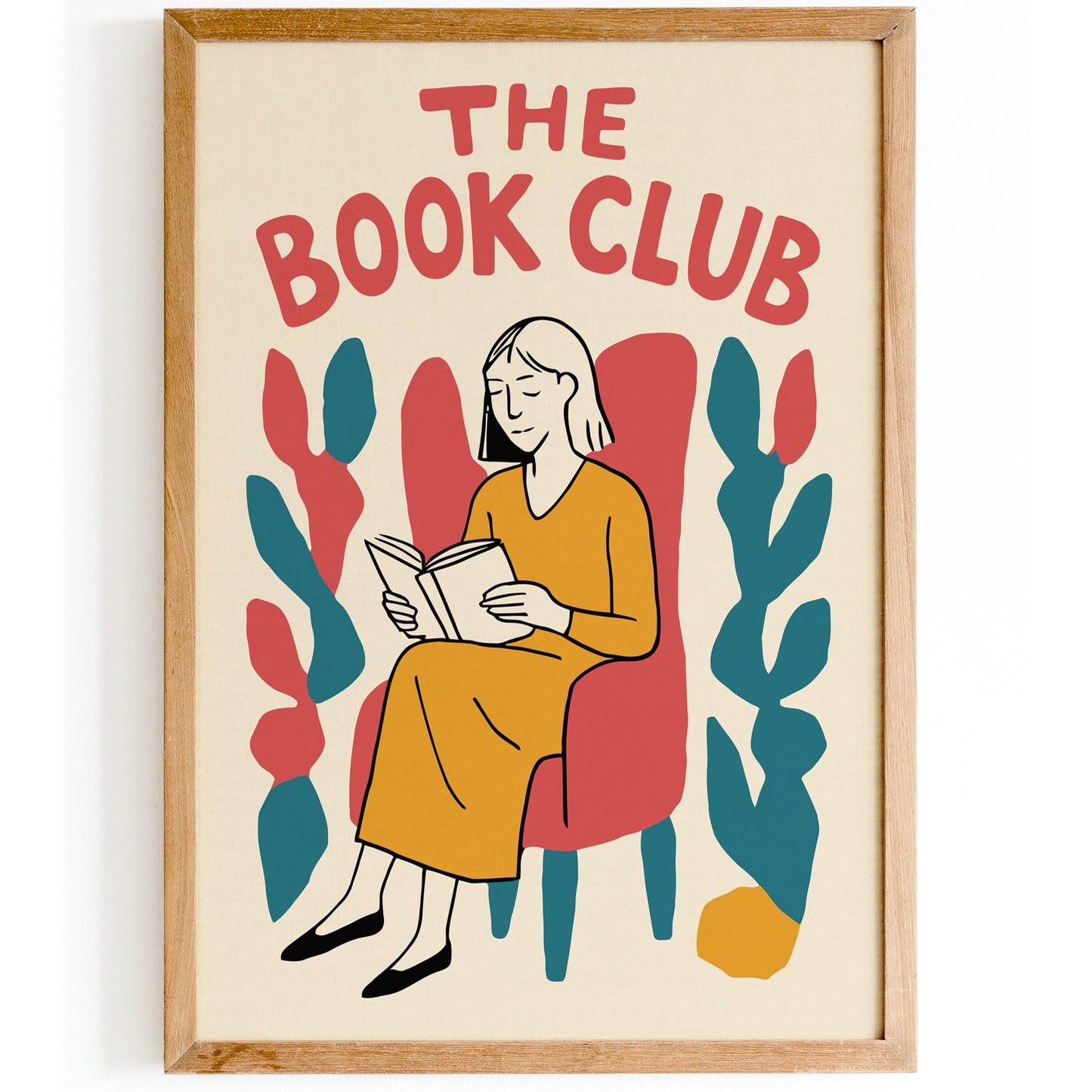 The Book Club Reading Poster