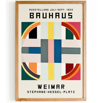 Weimar Bauhaus Poster