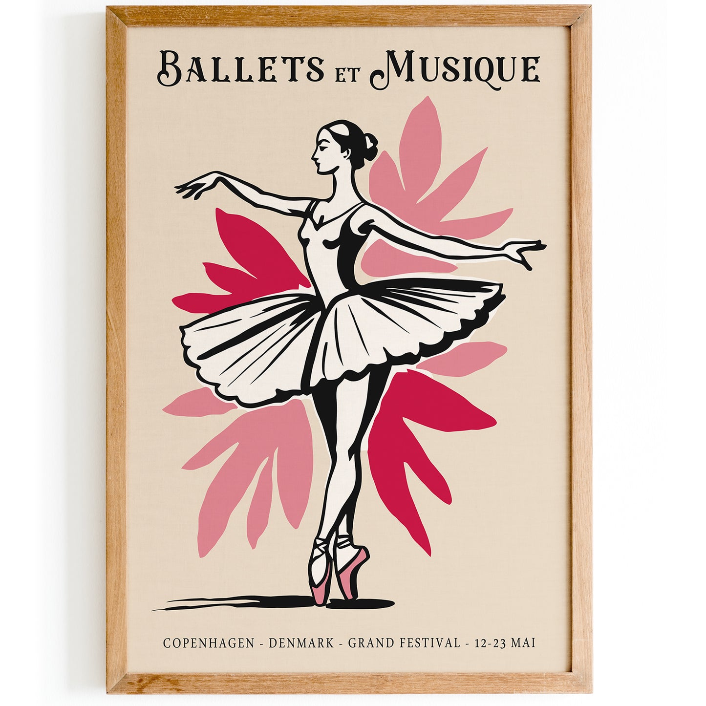 Ballets et Musique Denmark Poster