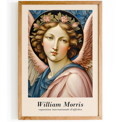 Art Nouveau Angel Morris Vintage Art Print