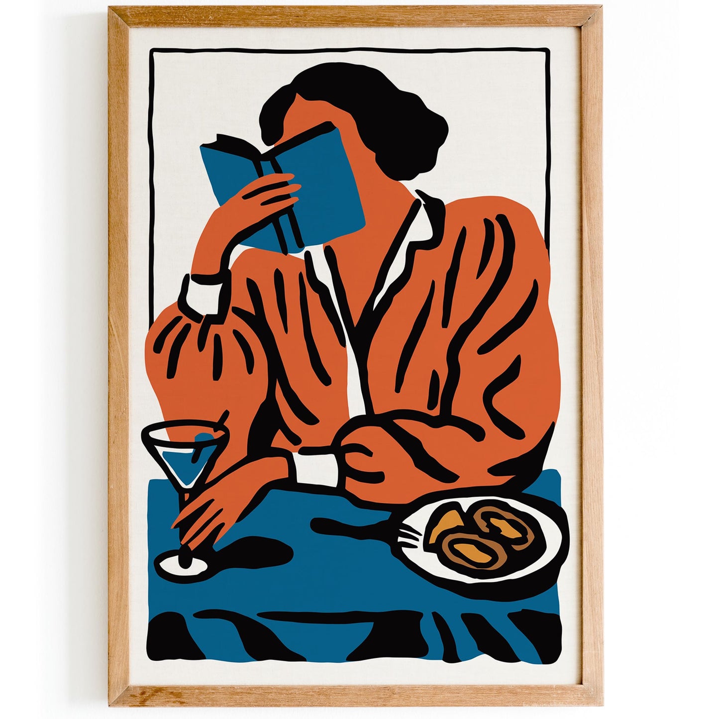 Cafe Reading Poster