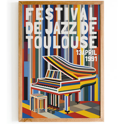 De Toulouse Jazz Festival Poster