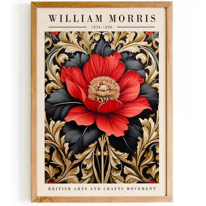 Nature's Tapestry: William Morris-Inspired Poster