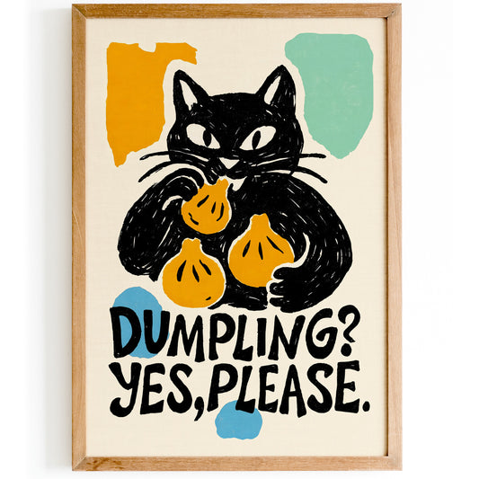Dumpling Yes Please Poster