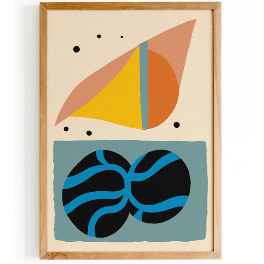 Modern Abstract Aesthetic Art Print