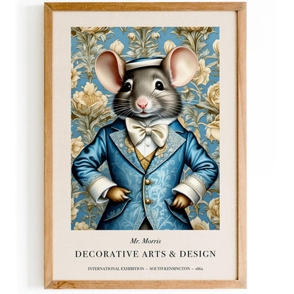 Victorian Mouse Mr. Morris Art Print 2025