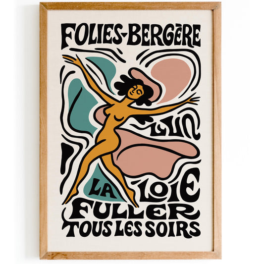 Folies Bergere Ballet Wall Art