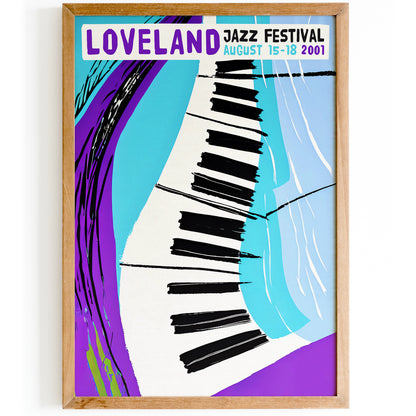 Loveland Jazz Festival 2001 Poster