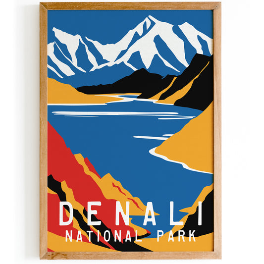 Denali National Park Poster