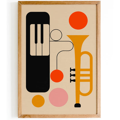 Modern Jazz Art Print - Music Poster 2025