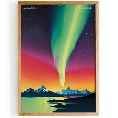 Northern Lights Aurora Borealis Art