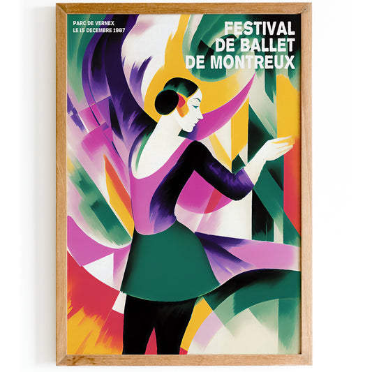 Montreux Ballet Festival Poster