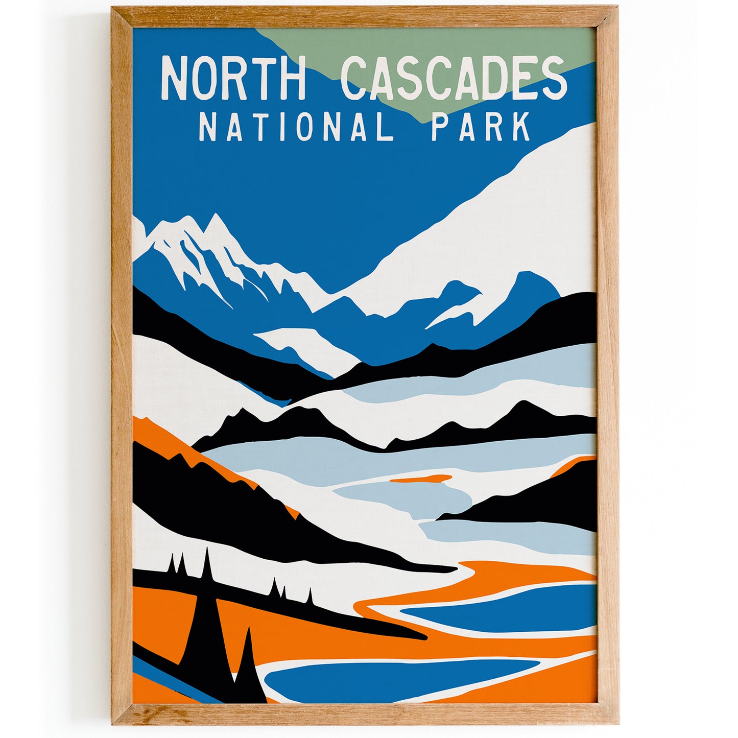 North Cascades National Park Poster