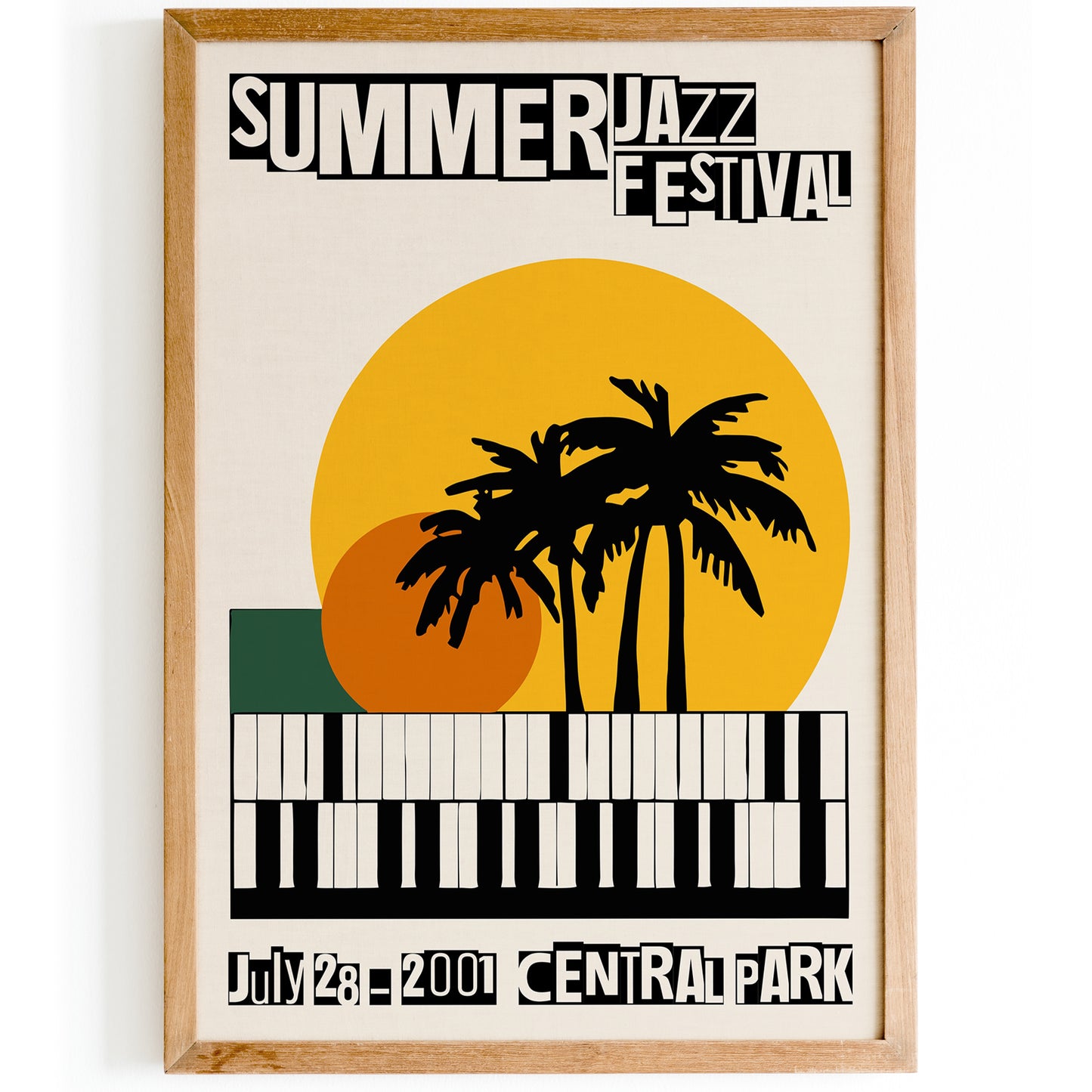 Summer Jazz Festival 2001 Poster