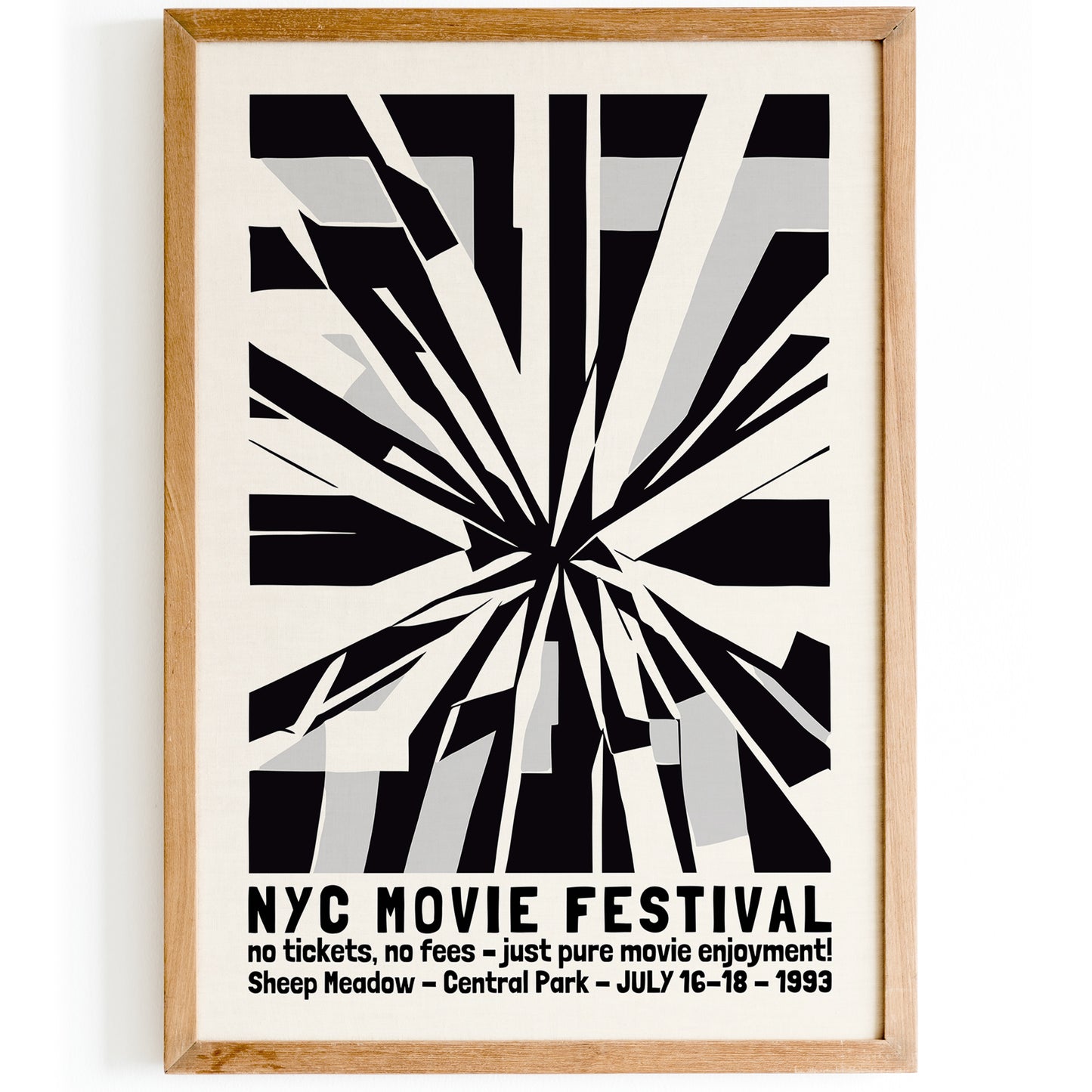 NYC Movie Festival 1993 Poster