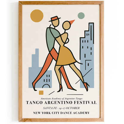 Tango Argentino Festival in NYC Poster