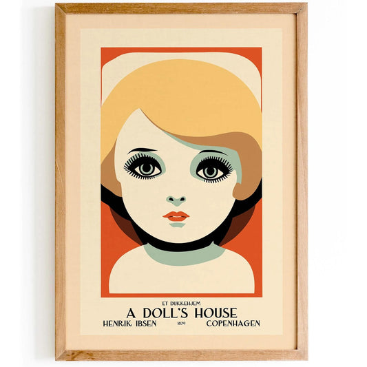 Ibsen’s Doll – Graphic Theater Poster