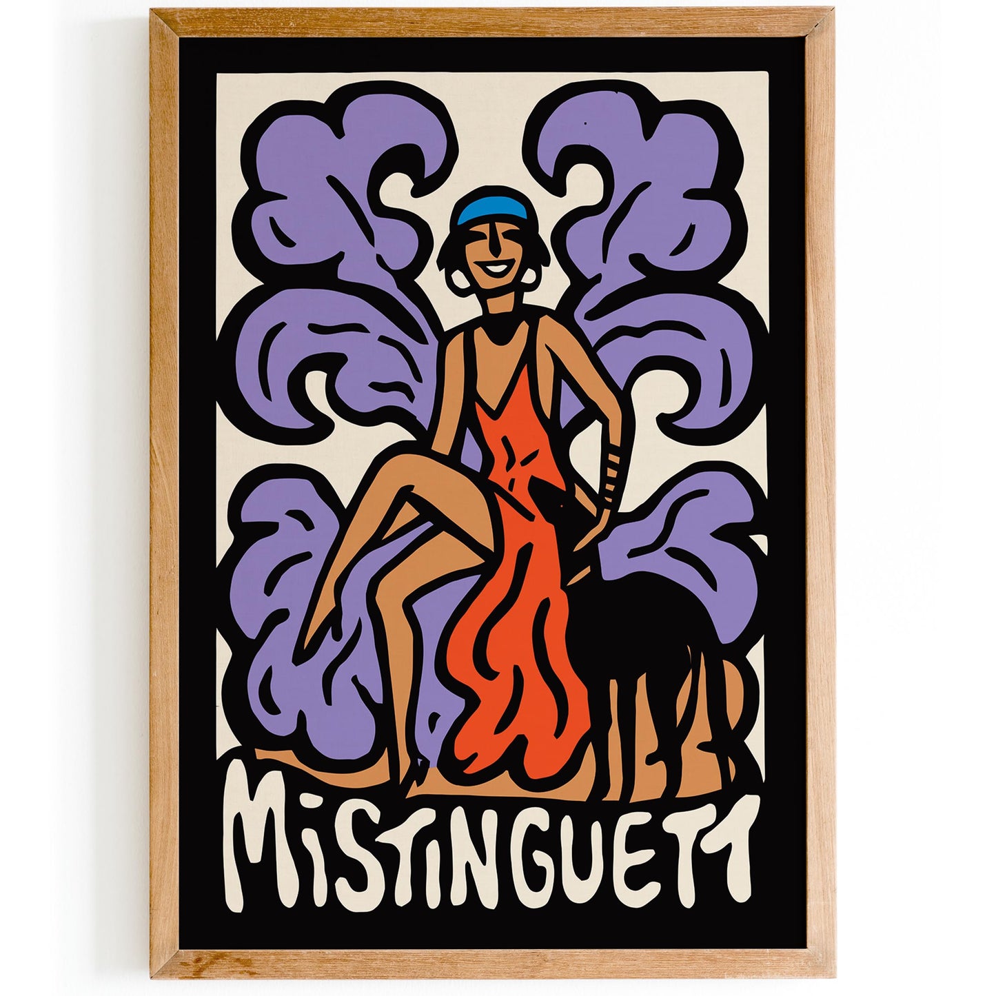 Missinguett Vintage Poster Print
