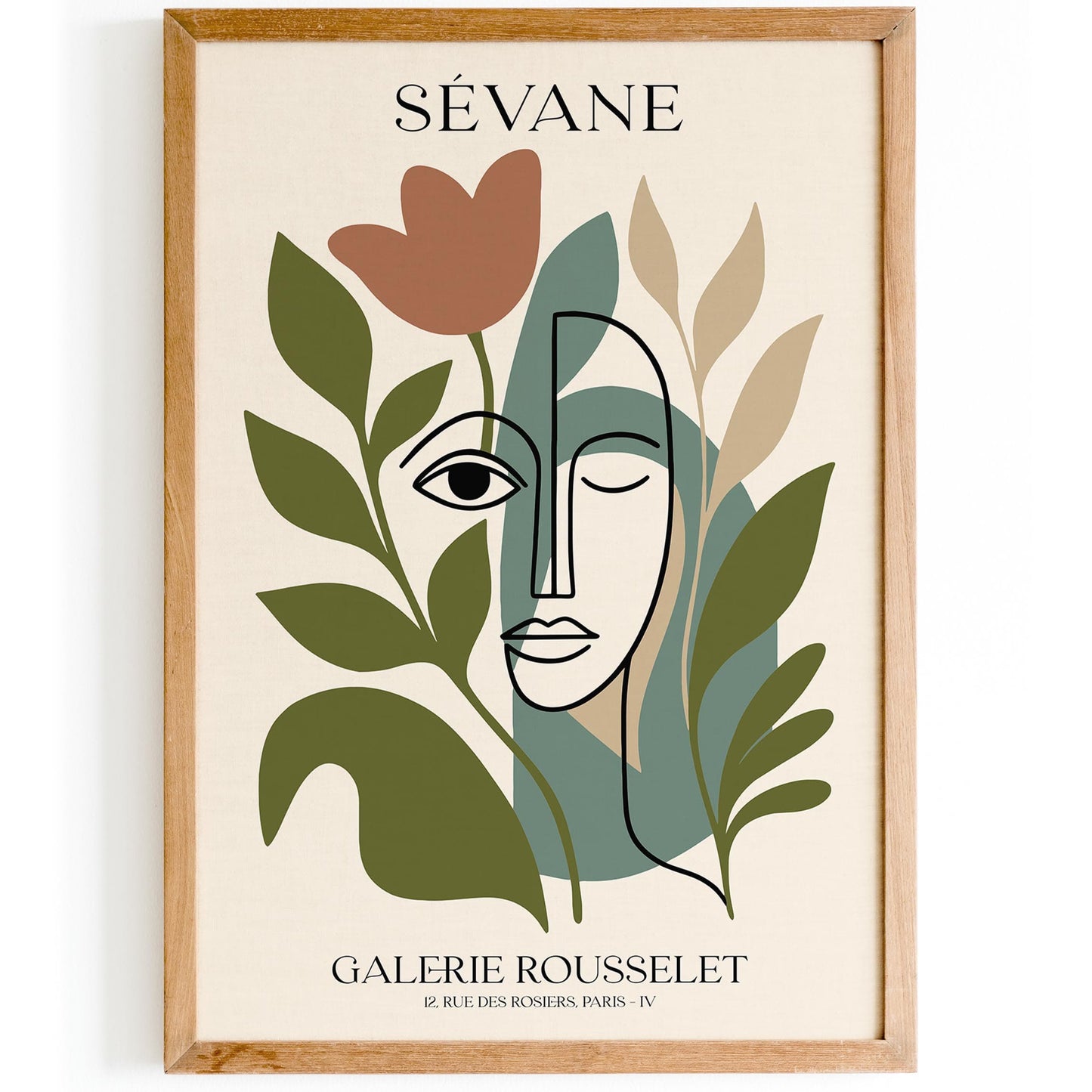 Botanical Nature Poster - French Paris Gallery Wall Art