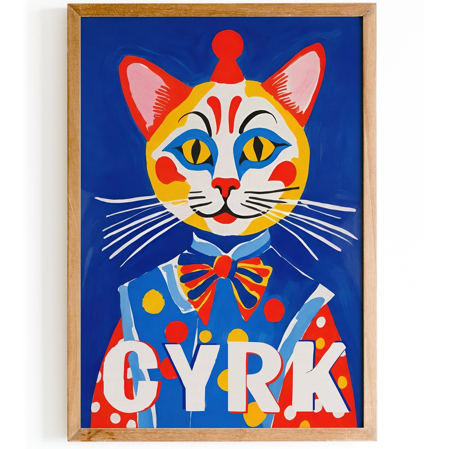 Retro European Circus Poster Print