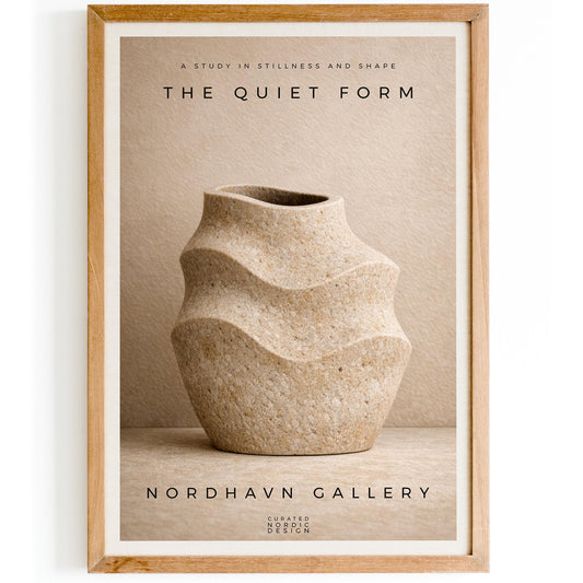 Scandinavian Sculpture Exhibition Poster