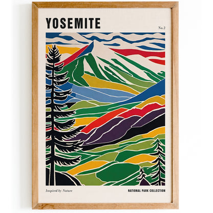 Yosemite National Park Poster