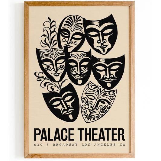 Palace Theater Los Angeles Poster