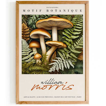 William Morris Mushroom Art Print 2024