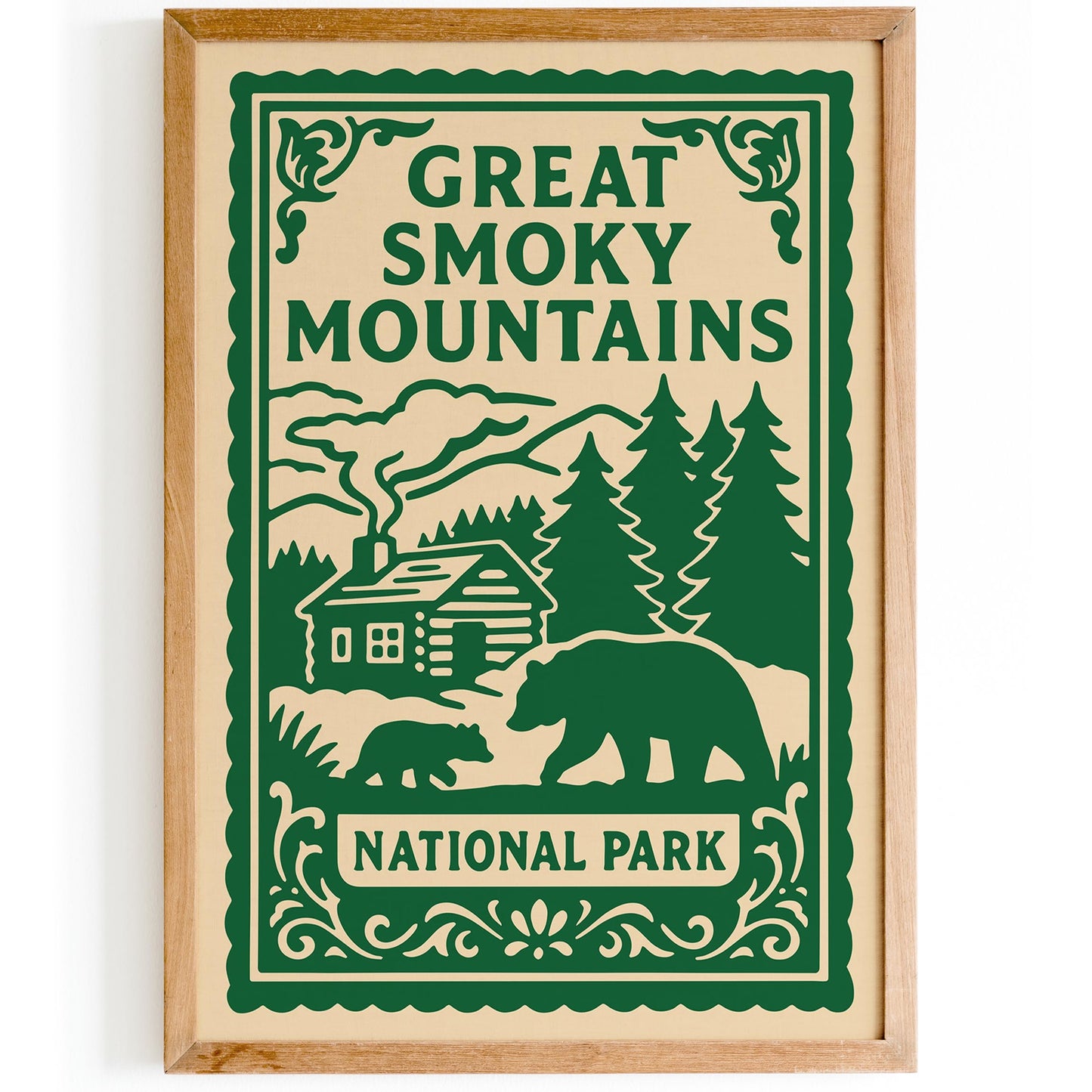 Great Smoky Mountains National Park Poster