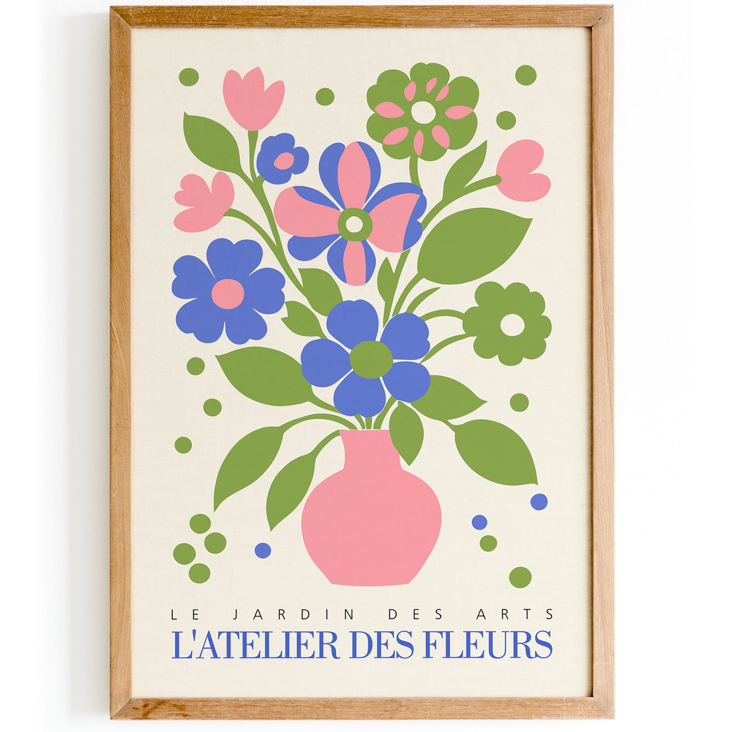 Cute French Botanical Wall Art