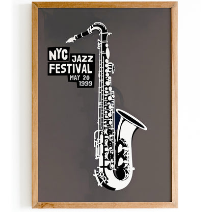 NYC Jazz Festival 1999 Poster