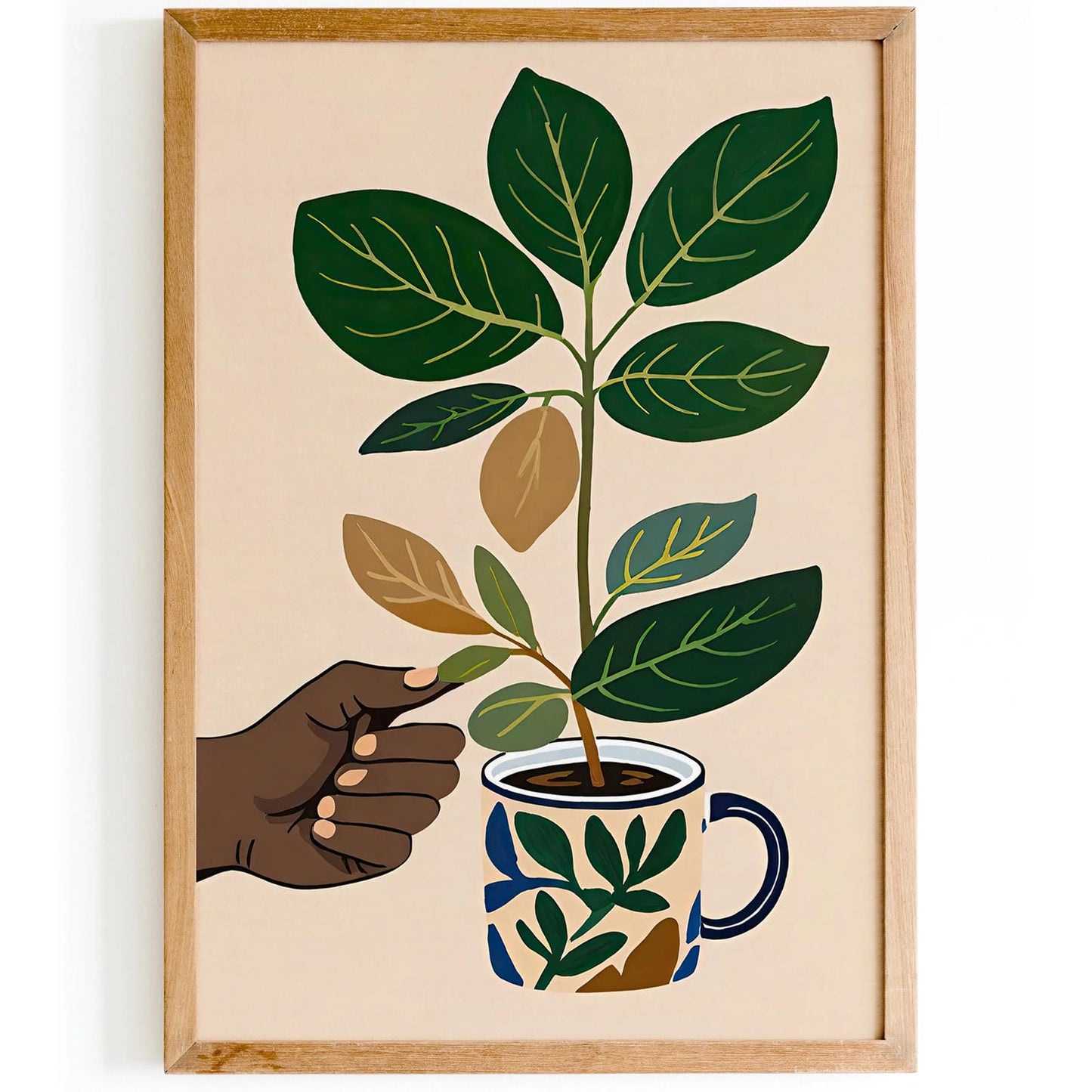 Ground Coffee Wall Art Print