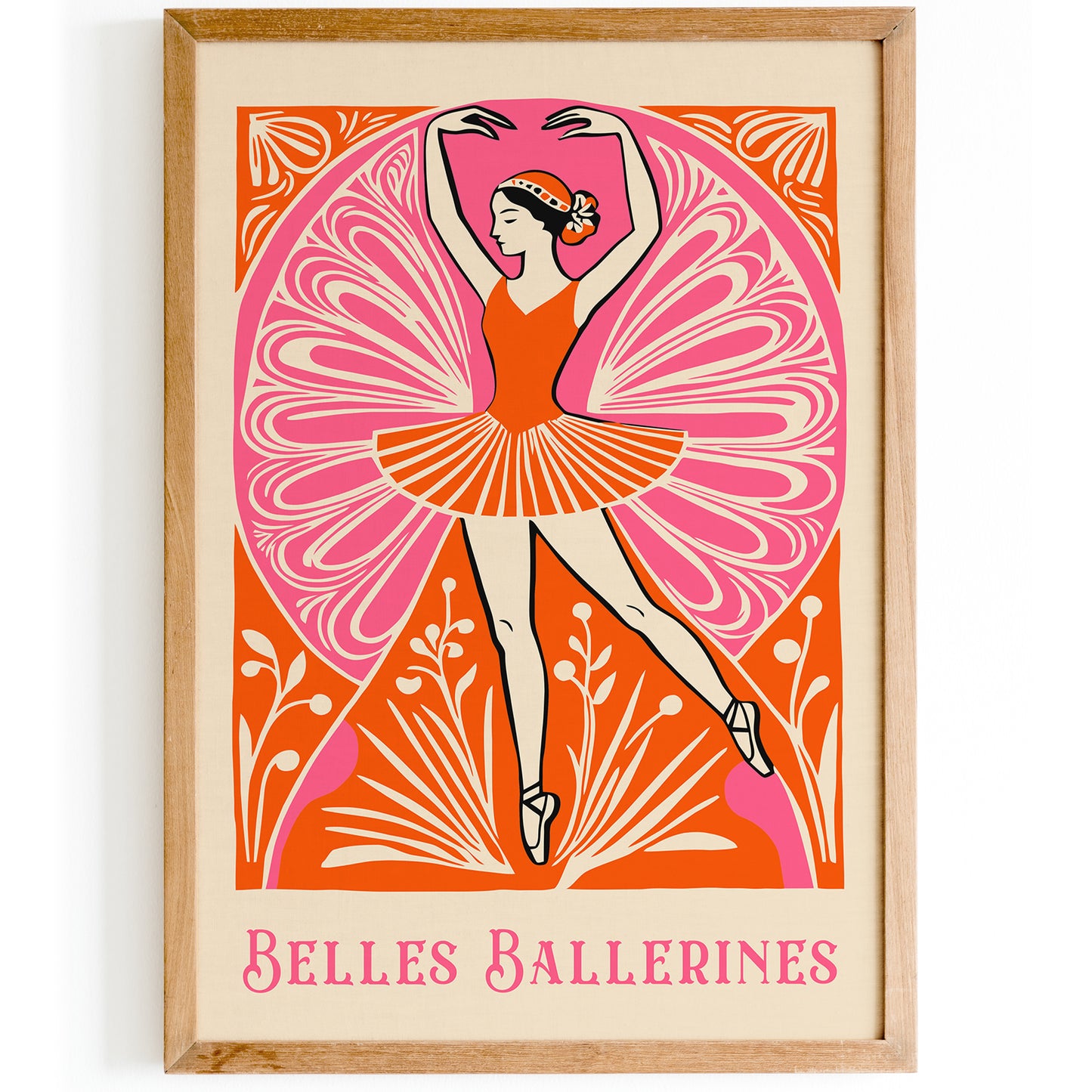 Ballet Dance Pink Poster